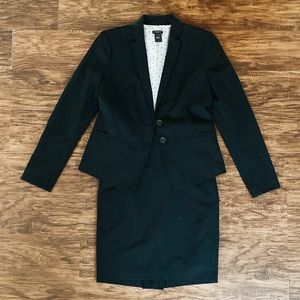 Ann Taylor 2-Piece Black Suit
